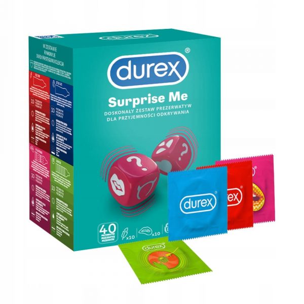 Durex Surprise Me Condoms 40's