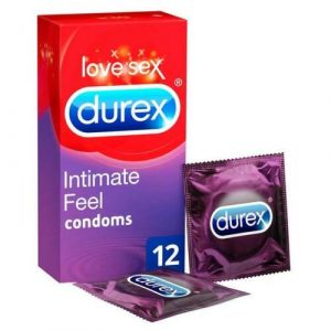 Durex Intimate Feel Condoms 12's