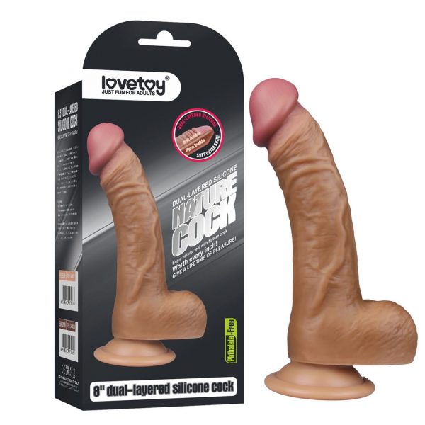 Dildo 8'' Nature Cock sex toy
