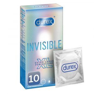 Durex INVISIBLE - XL Extra Large 10's