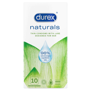 Durex Naturals Condoms 10's